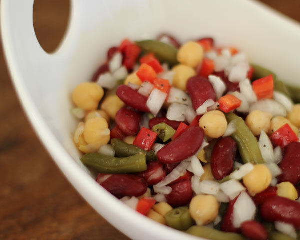 three bean salad