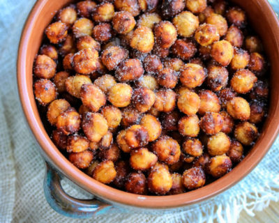 Air Fried Holiday Spiced Garbanzo Beans - California Beans