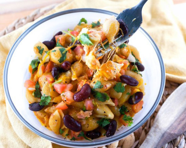 mexican beans macaroni