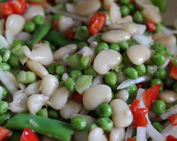 bean vegetarian salad