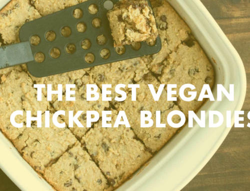 Video | The Best Vegan Chickpea Blondies